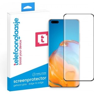 Huawei P40 Pro screenprotector gehard glas Edge to Edge