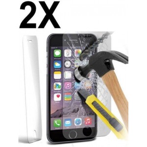 SMH Royal - 2 Stuks - iPhone 5 Screenprotector Glass Glazen Tempered Gehard 2.5D 0.3MM 9H ( New Tech, Extra Sterk )