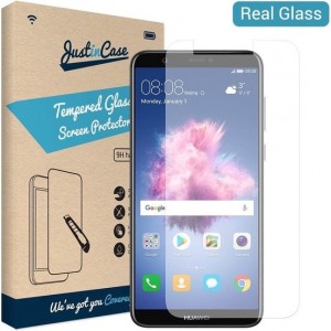 Just in Case Tempered Glass Huawei P Smart Protector - Arc Edges