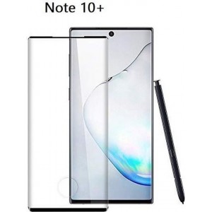 Samsung Galaxy Note 10 Plus Full glue Protector Zwart - Ntech