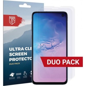 Rosso Samsung Galaxy S10E Ultra Clear Screen Protector Duo Pack