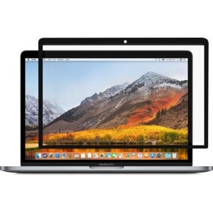 Mobigear Kunststof Screenprotector Zwart Apple Macbook Pro 15 inch Thunderbolt 3 USB-C