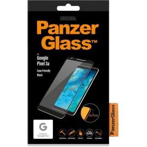 PanzerGlass Case Friendly Screenprotector voor de Google Pixel 3a - Zwart