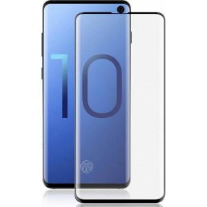 Samsung Galaxy S10 - Full Cover Screenprotector - Gehard Glas - Zwart