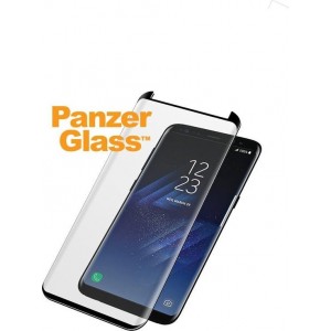 PanzerGlass Case Friendly Screenprotector voor Samsung Galaxy S8 - Zwart