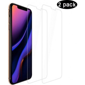 2 Stuks Screenprotector Tempered Glass Glazen Gehard Screen Protector 2.5D 9H (0.3mm) - iPhone 11