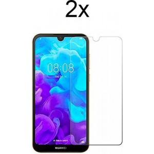 Huawei Y5 (2019) Screenprotector Glas - 2x Tempered Glass Screen Protector