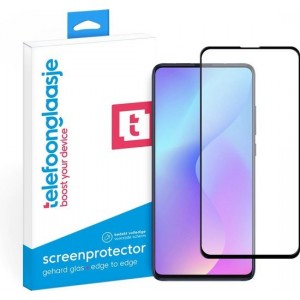 Xiaomi Mi 9T screenprotector gehard glas Edge to Edge