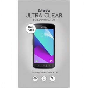 Selencia Duo Pack Ultra Clear Screenprotector voor de Samsung Galaxy Xcover 4 / 4S