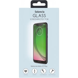 Selencia Gehard Glas Screenprotector voor de Motorola Moto G7 Play