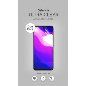 Selencia Duo Pack Ultra Clear Screenprotector voor de Xiaomi Mi 10 Lite