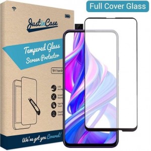 Full Cover Glass Screen Protector  Honor 9X Pro - Zwart