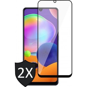 Samsung A31 Screenprotector - Samsung Galaxy A31 Screenprotector - Full Screen Protector Glas - 2 Stuks