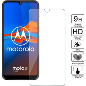 2 Stuks Screenprotector Tempered Glass Glazen Gehard Screen Protector 2.5D 9H (0.3mm) - Motorola Moto E6 Plus