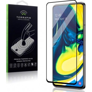 Qubits - beschermglas - Samsung Galaxy A80 - Zwart