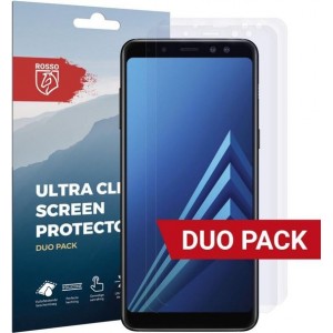 Rosso Samsung Galaxy A8 (2018) Ultra Clear Screen Protector Duo Pack