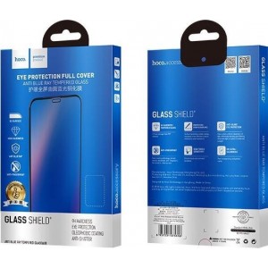 Premium Glasfolie tegen Blauw Light voor iPhone Xs / X - Anti-Blue Glas Bescherming Tegen Blauw licht - Tempered Glass