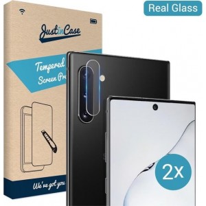 Just in Case Tempered Glass voor de Samsung Galaxy Note 10 Plus Camera Lens 2 stuks