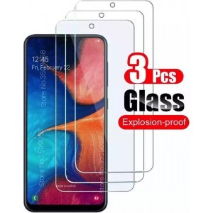 Samsung A70 glas screenprotector 3x gehard