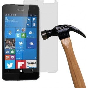 Glasfolie tempered screen protector Microsoft Lumia 650 gehard glas