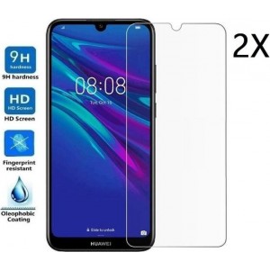 Ntech 2 Stuks Screenprotector Tempered Glass Glazen - Huawei Y6 (2019)