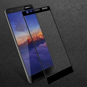 Nokia 3.1 Full-Cover Tempered Glass  - Zwart