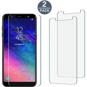 3 Stuks Screenprotector Tempered Glass Glazen Gehard Screen Protector 2.5D 9H (0.3mm) - Samsung Galaxy J6 Plus 2018