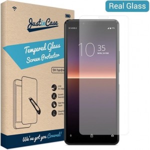 Just in Case Tempered Glass Sony Xperia 10 II Protector - Arc Edges