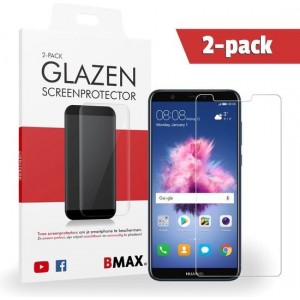 2-pack BMAX Huawei P Smart Glazen Screenprotector | Beschermglas | Tempered Glass