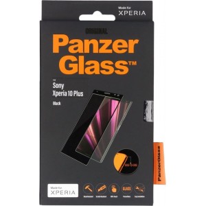 PanzerGlass Premium Screenprotector voor de Sony Xperia 10 Plus - Zwart