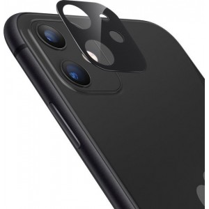 iPhone 11 - Full Cover Camera lens screenprotector - Gehard Glas - Tempered Glass - Zwart