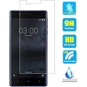 2 Stuks Screenprotector Tempered Glass Glazen Gehard Screen Protector 2.5D 9H (0.3mm) - Nokia 3