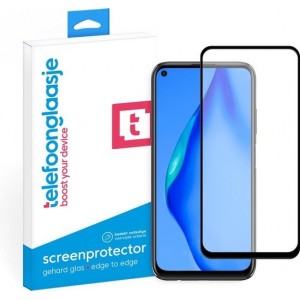 Huawei P40 Lite screenprotector gehard glas Edge to Edge