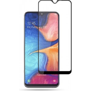 Samsung Galaxy A20e - Full-Cover Tempered Glass - Zwart