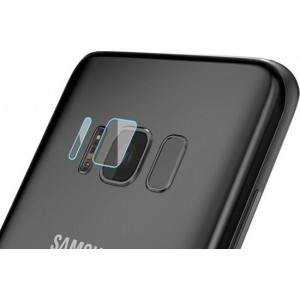 0.2mm 9H 2.5D achteruitrijcamera lens gehard glasfolie voor Galaxy S8 + / G9550