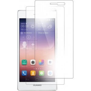 MMOBIEL 2 Stuks Huawei P7 Glazen Screenprotector Tempered Gehard Glas 2.5D 9H (0.26mm) - inclusief Cleaning Set