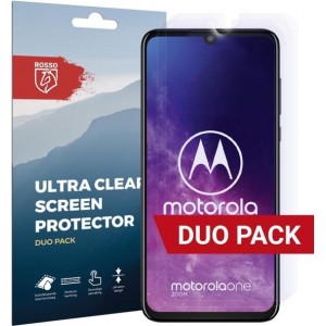 Rosso Motorola Moto Zoom Ultra Clear Screen Protector Duo Pack