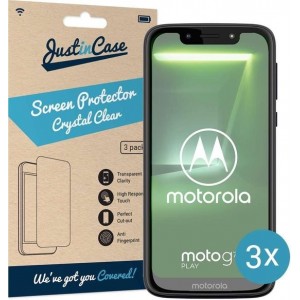 Just in Case Screen Protector Motorola Moto G7 Play - Crystal Clear - 3 stuks