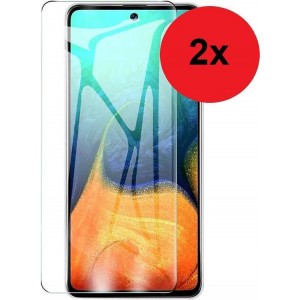 Samsung Galaxy A71/ A71s Screenprotector - Samsung Galaxy A71/ A71s Screen Protector 2x Bescherm Glas