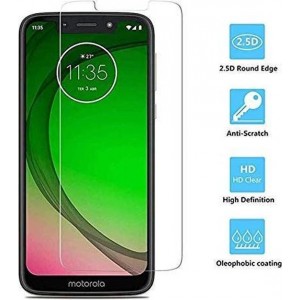 2 Stuks Screenprotector Tempered Glass Glazen Gehard Screen Protector 2.5D 9H (0.3mm) - Motorola Moto G7