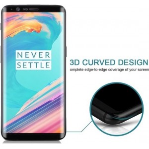 Mobigear Gehard Glas Screenprotector edge to edge OnePlus 5T