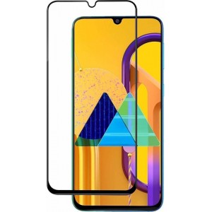 Samsung Galaxy A31 - Full Cover Screenprotector - Gehard Glas - Zwart