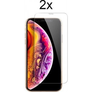 iPhone Xs Max screenprotector / iPhone 11 Pro Max / 2 stuks / gehard glas 9H