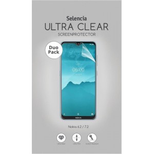 Selencia Duo Pack Ultra Clear Screenprotector voor de Nokia 6.2 / Nokia 7.2