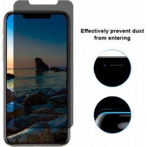 Ntech Apple iPhone X/Xs Privacy Screenprotector Glass Anti Spy