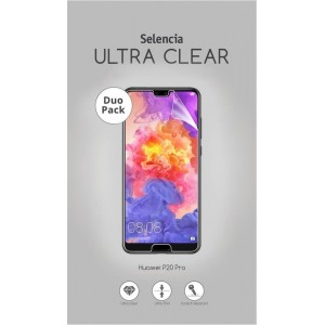 Selencia Duo Pack Ultra Clear Screenprotector voor de Huawei P20 Pro