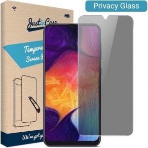 Just in Case Privacy Tempered Glass Samsung Galaxy A30s Protector - Arc Edges