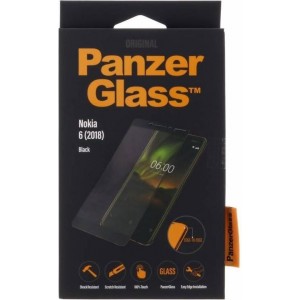 PanzerGlass Premium Screenprotector voor Nokia 6.1 - Zwart