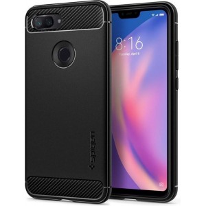 Spigen Mi 8 Lite Rugged Armor Matt Black