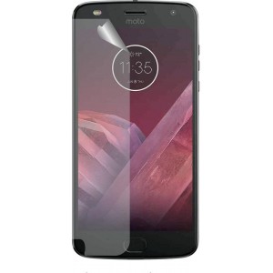 Azuri duo screenprotector ultra clear (2 stuks) - Voor Motorola Moto Z2 Play - Transparant